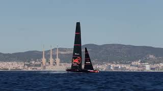 Cup Spy Highlights  Alinghi Red Bull Racing  AC75  Day 100  Barcelona  Oct 27 2023 [upl. by Puglia453]