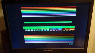 TRS80 MC10 with CoCoVGA 64column text mode [upl. by Arita]