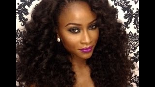 Hair Show amp Tell Whitney Marie UK Malaysian Deep Wave Blending ClosureNo Glue [upl. by Aynor]