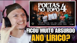 Poetas no Topo 4  REACT [upl. by Nyltak]