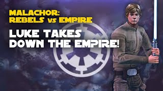 Malachor Rebels vs Empire Galactic Challenge  SWGOH GC X [upl. by Converse]