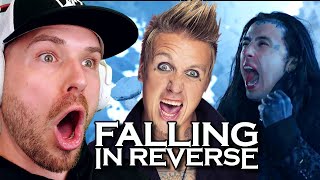 Jacoby Shaddix of Papa Roach reacts to Falling In Reverse  quotLast Resort Reimaginedquot REACTION [upl. by Airda]