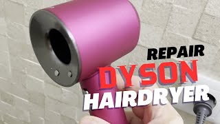 Repairing a Dyson hair dryer without complete disassembly [upl. by Valdemar]