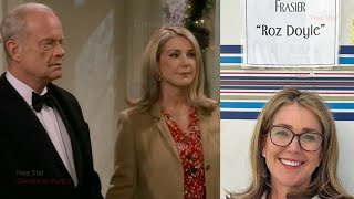 Peri Gilpin Reacts To Rozs Unexplored Return On Frasier [upl. by Ahsier]