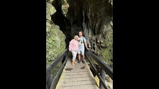 PampO World Cruise 2024  Bay Of Islands New Zealand  The Glow Worm Caves [upl. by Letnuahs]