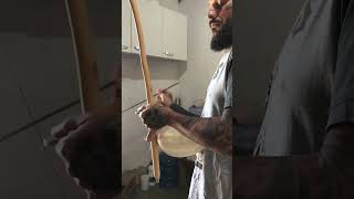 Berimbau com cabaça de fibra de vidro [upl. by Neelrak]