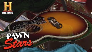 Pawn Stars Gibson Master Museum Acoustic Guitar  History [upl. by Hyman]