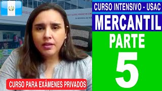 Curso Intensivo de Derecho Mercantil  PARTE 5  Preguntas de Examen Privado de Derecho  USAC [upl. by Allissa]