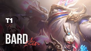 T1 Bard  OPGG Skin Review  League of Legends [upl. by Hairym712]