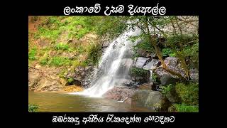 ලංකාවේ උසම දියඇල්ල බඹරකන්දට Bambarakanda the highest waterfall in Sri Lanka [upl. by Lombard637]