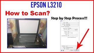 how to use scanner of Epson L3210  Easy to Follow Steps Tutorial 2023 [upl. by Berenice]