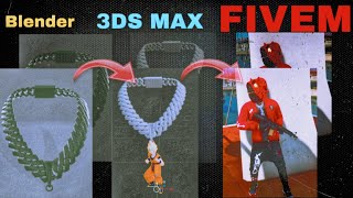 Blender to 3ds Max to FiveM [upl. by Vary544]