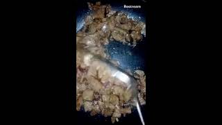 Frying Frozen Kebab for kebab wraps [upl. by Jermaine]