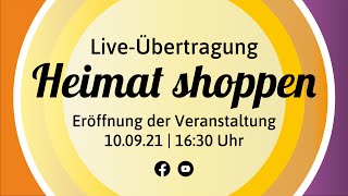 Eröffnung HEIMAT SHOPPEN  10092021 [upl. by Lippold]