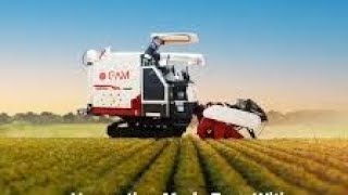 dhaan kaatne wali machine 🌾  DCM me load ♥️  GAM HARVESTER MASHEEN [upl. by Gaivn766]