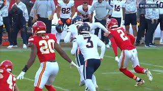 Broncos announcers lament the greatness of the Kansas City Chiefs kickblocking unit [upl. by Artnoed]