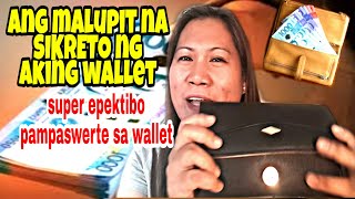 Ang malupit na SIKRETO ng aking WALLET  SUPER EFFECTIVE PAMPASWERTE SA WALLET  maimai ofw life [upl. by Ailegnave576]