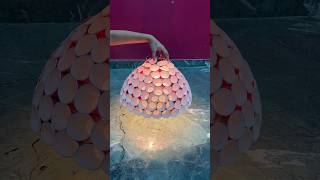 Beautiful Ceiling Decor Craft using Coffee Cups short reel viral youtubeshort trending diy [upl. by Etterb614]