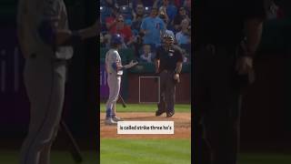 🚨 EJECTION ALERT 🚨 Mets Jesse Winker EJECTED for shaking his head at the ump vs Phillies 91524 [upl. by Oringas]