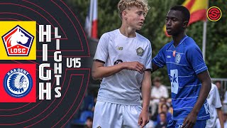 HIGHLIGHTS LOSC Lille  KAA Gent U15 KDB Cup 2022 [upl. by Nomelc]