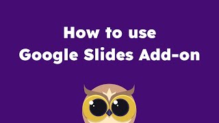 How to Use Helperbird Google Slides Addon  Helperbird Tutorials [upl. by Atinaw]