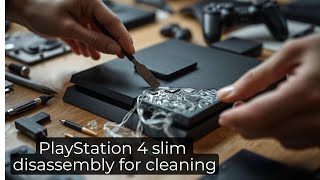 ps4 disassembly for cleaning  طريقة فتح وتنظيف Play Station 4 [upl. by Eidac]