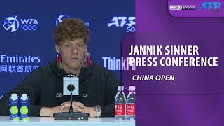 Jannik Sinner post match press conference [upl. by Melosa]