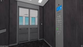 Glitchy Luxiar Innova 4 Lifts  Luxiar Headquarters  Roblox [upl. by Meelas]