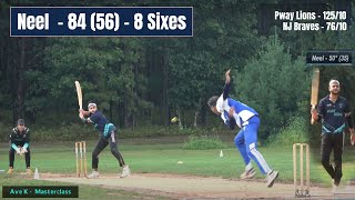 Pway Lions Vs NJ Braves  50 Runs Win  NJSBCL 2024 [upl. by Ahel]