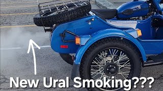 2023 Ural Sidecar Motorcycle Cold Start [upl. by Ettennad]