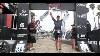 How The Race Was Won IRONMAN 703 SANTA CRUZ 2016  MEN [upl. by Pandora]