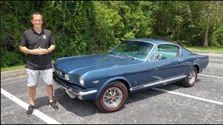 Is the 1965 Ford Mustang GT Kcode a BETTER muscle car than a Chevy Camaro SS [upl. by Nylek923]