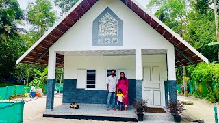 മൂന്നരലക്ഷത്തിന്റെ വൈറൽവീട് 400 Sqft  low budget viral home  padinjatini home [upl. by Lledor442]