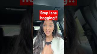 Lane hogging… 😫 driving uk motorway rules highway code car [upl. by Elam]