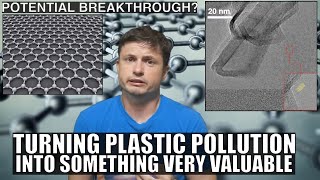 Potential Breakthrough In Turning Plastic Trash Into Something Expensive [upl. by Nrehtac]