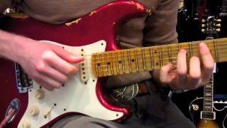 Fender Custom Shop 56 Heavy Relic Strat Candy Apple Red [upl. by Ahso]