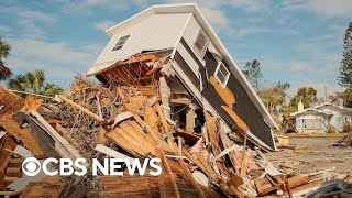 Hurricane Milton rescues continue images show large tornado wreckage [upl. by Swainson529]