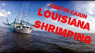 Louisiana Shrimping on Castin Cajun [upl. by Dolli]