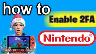 How to Enable 2FA Fortnite Nintendo Switch 2024 [upl. by Ajoop]