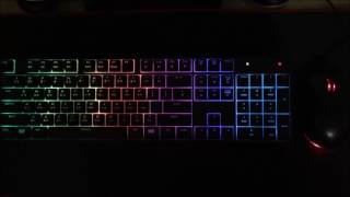 Cooler Master MasterKeys Lite L Keyboards RGB Lighting [upl. by Adnole581]