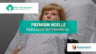 Noelle Gaumard  Simulador premium maternofetal para entrenamiento de parto y postparto [upl. by Ttennaej]