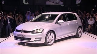 Der neue VW Golf VII  Weltpremiere [upl. by Stokes]