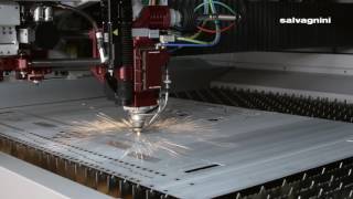 Fiber Laser machine L5 Salvagnini [upl. by Inaej]