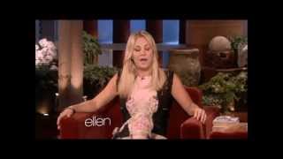 Kaley Cuoco On Ellen  051413 [upl. by Kcirrej]