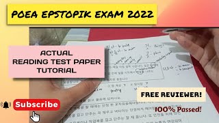 POEA EPS TOPIK EXAM REVIEWER ARALIN PAANO IPASA READING TEST TIPS PARA SA LONG PARAGRAPH CBT PBT [upl. by Ennaed]