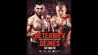 Adam Deines VS Artur Beterbiev FULL FIGHT [upl. by Latrell]