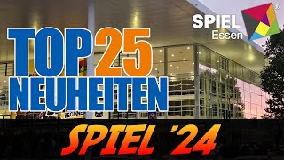 Top 25 Neuheiten auf der SPIEL 2024 [upl. by Millwater106]