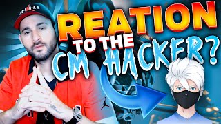 THE CM FREEFIRE REACTION IS HE A HACKER OR JUST A TALENTED PLAYER [upl. by Ahsenyt]