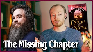 Rothfuss Talks About the Missing Doors of Stone Charity Chapter [upl. by Mandelbaum]