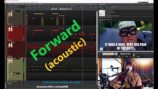 BandMaid  Forward acoustic  The MIDI Sequence [upl. by Annavoj]